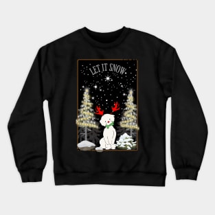 White Christmas Crewneck Sweatshirt